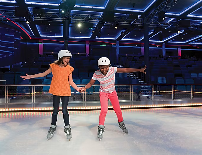 Ice skating
