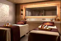 Spa treatment room