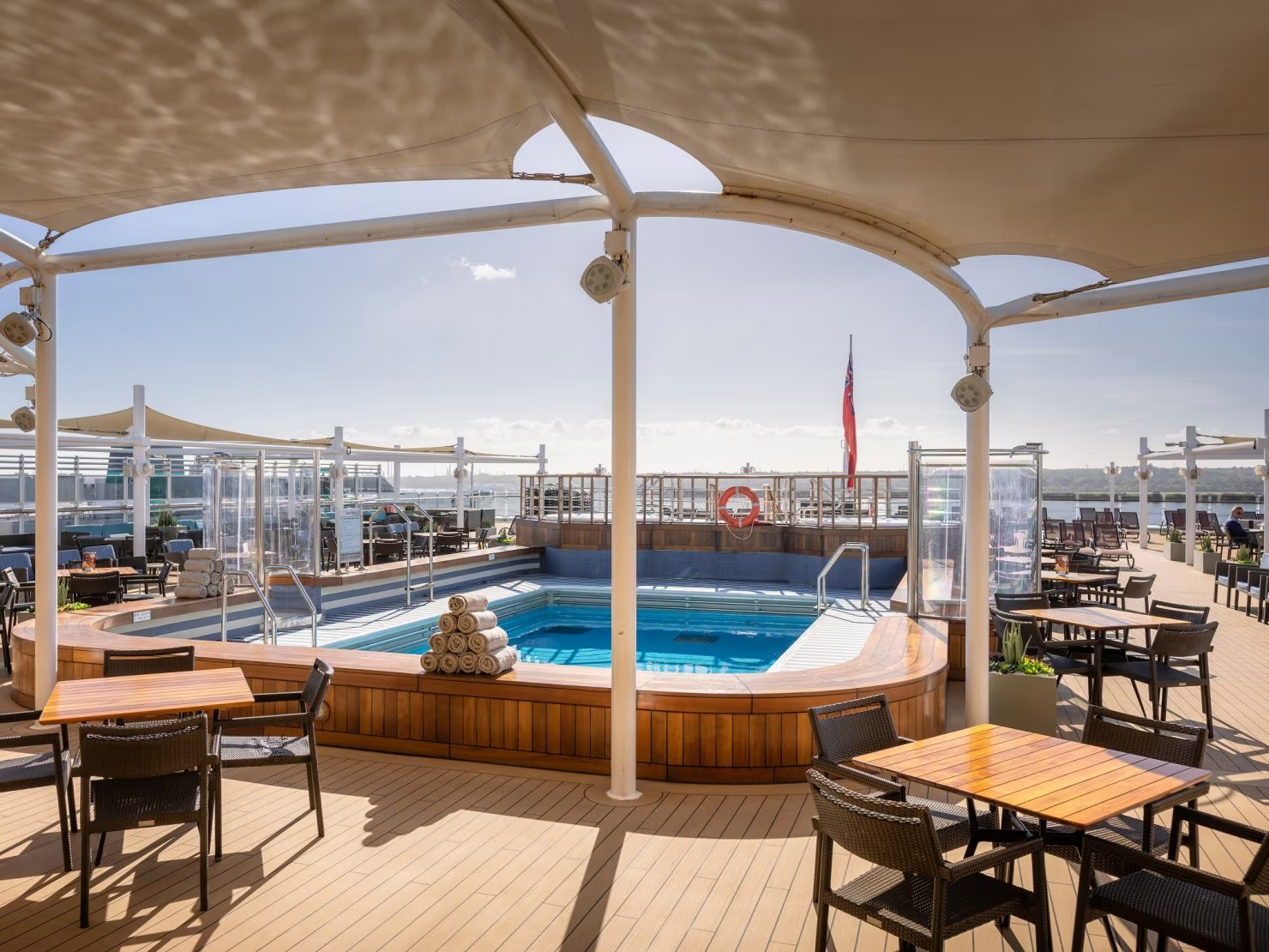 Lido deck