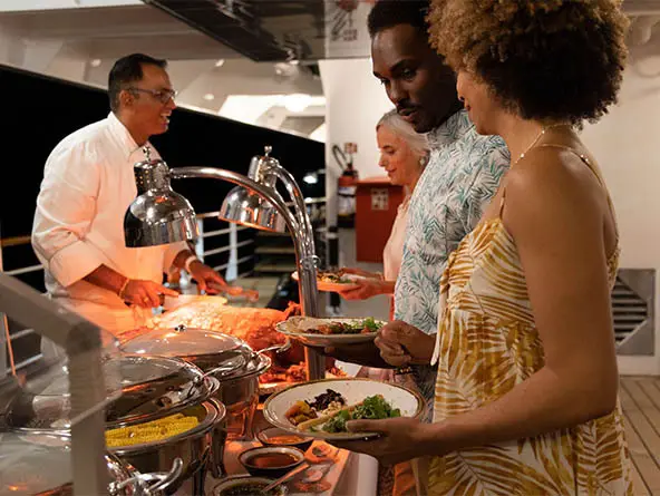 Signature onboard barbecue