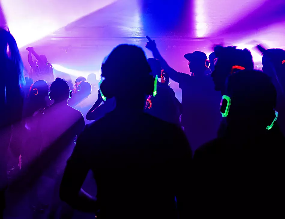 Shush! silent party