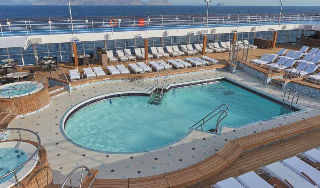 Pool deck