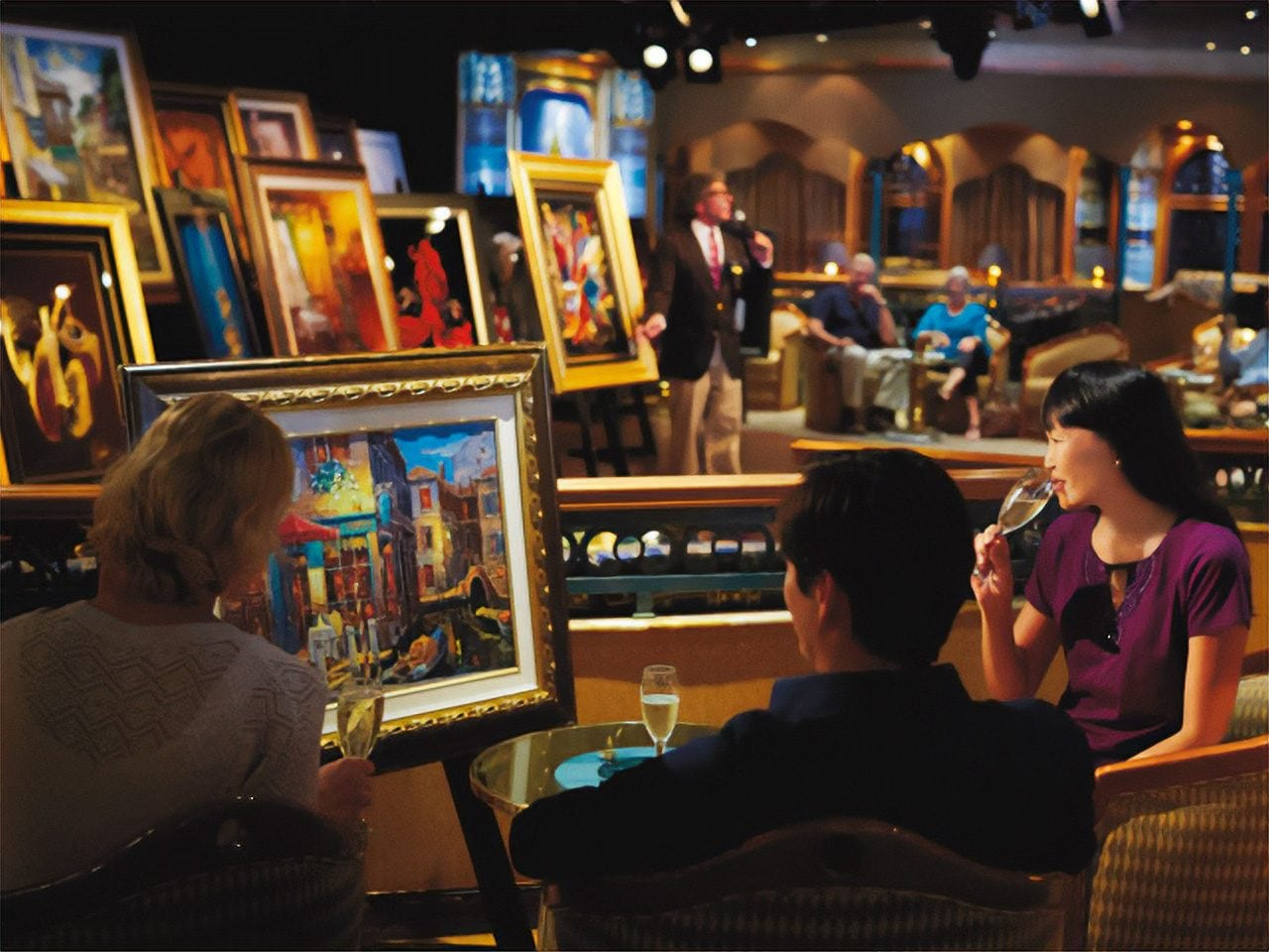 Fine arts gallery