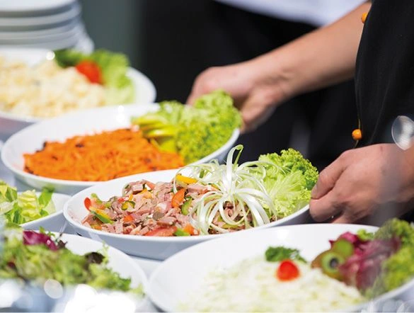 A range of dietary options