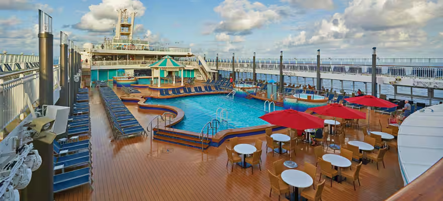 Pool deck