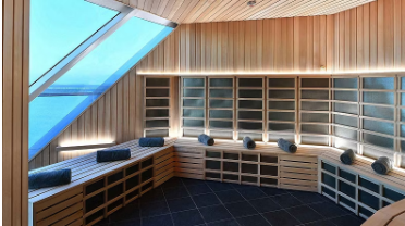 Infrared sauna room