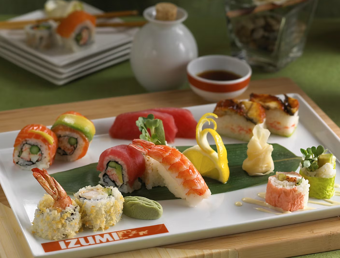 Sushi-making class