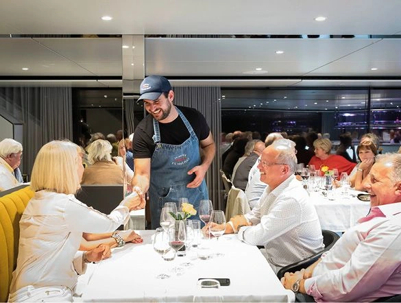 French cookery demonstration and tasting