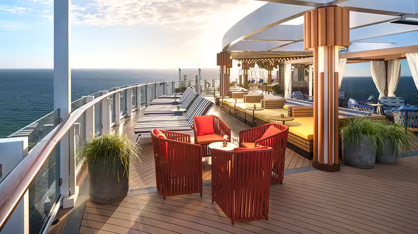 Indulge outdoor lounge