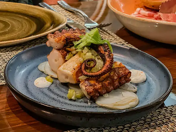 Locally inspired food