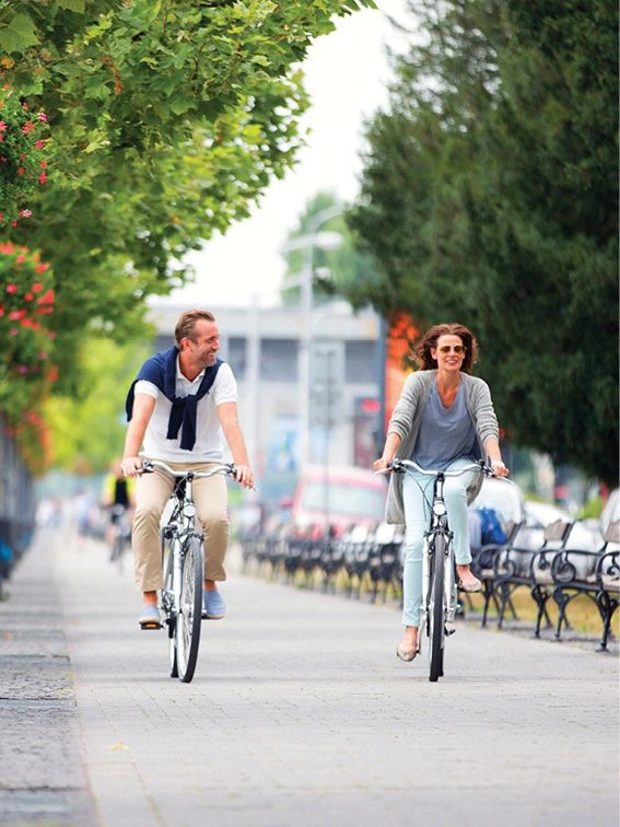 Sight-see while you cycle