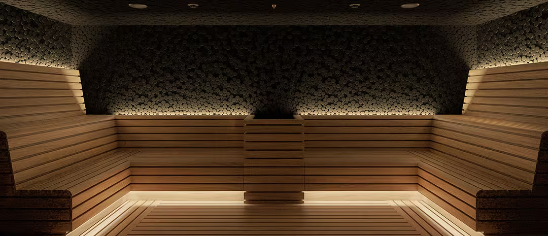 Charcoal sauna