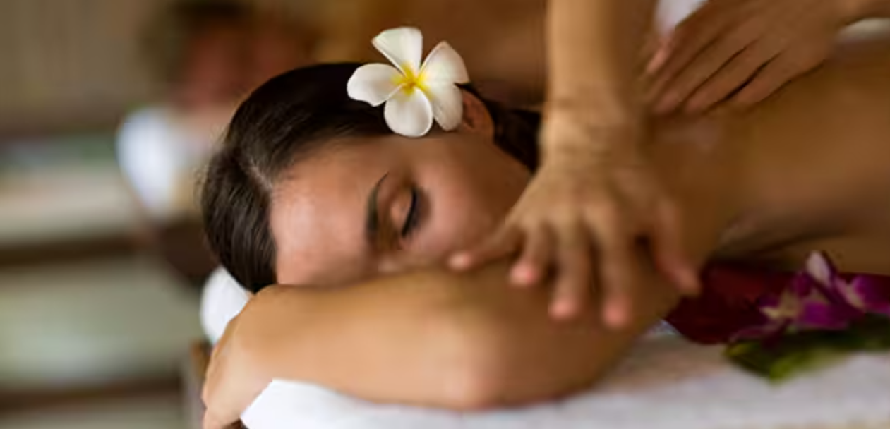 Couples deep tissue muscle massage