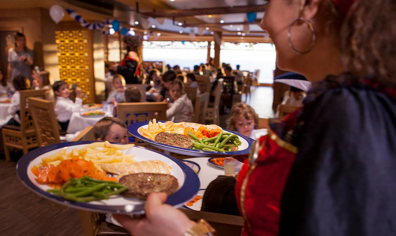 Kids area and menu
