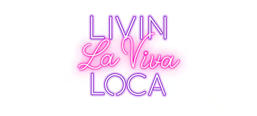 Livin la viva loca (latin)