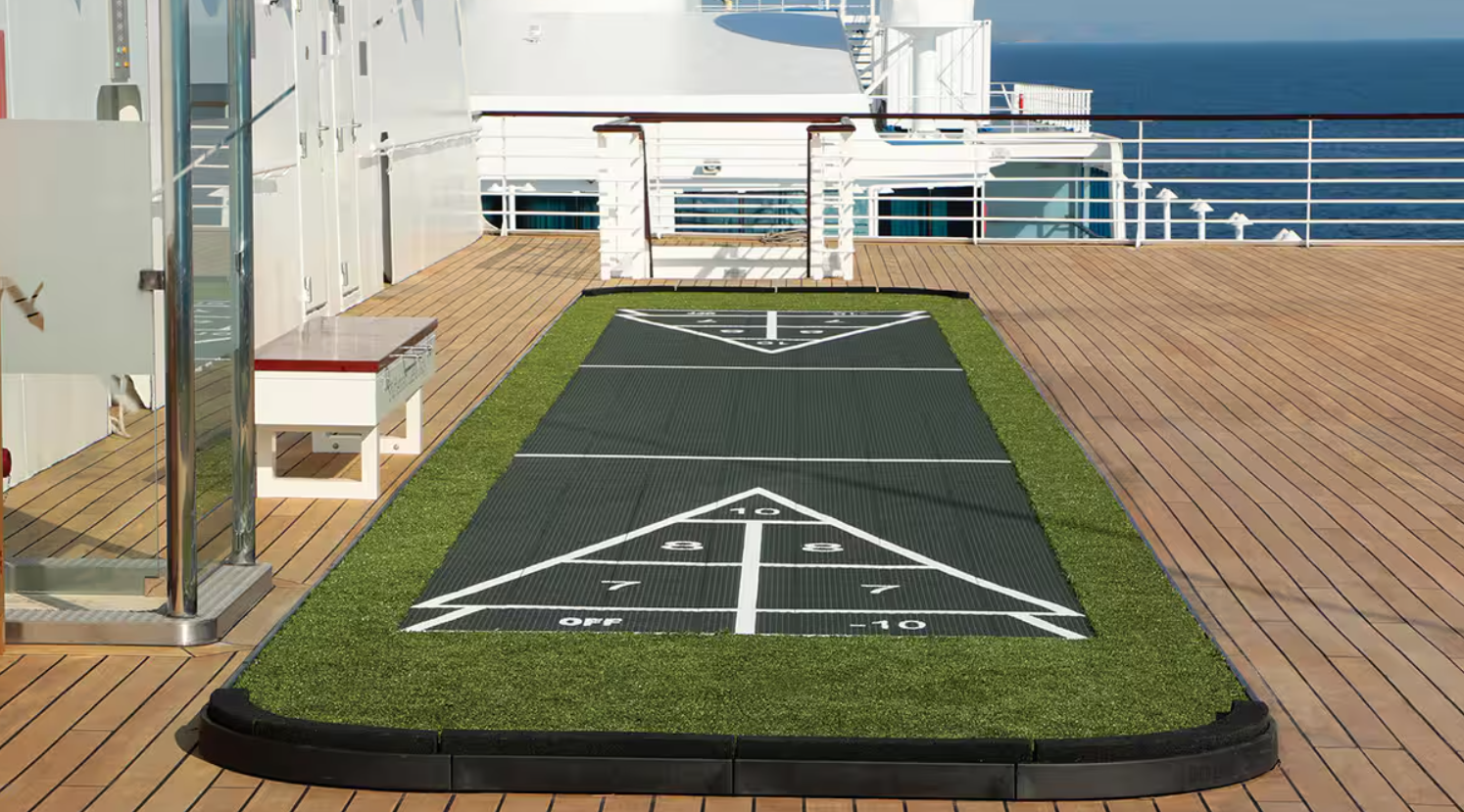 Running track & sports deck