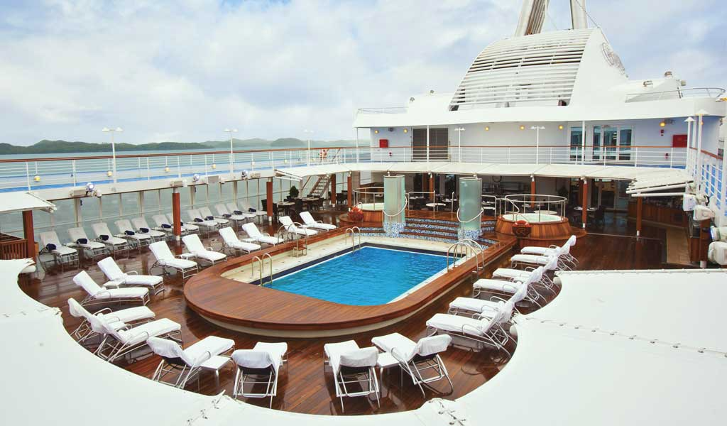 Pool deck