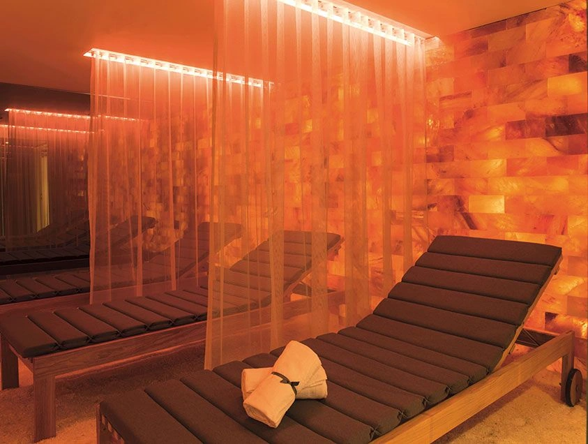 Salt therapy lounge