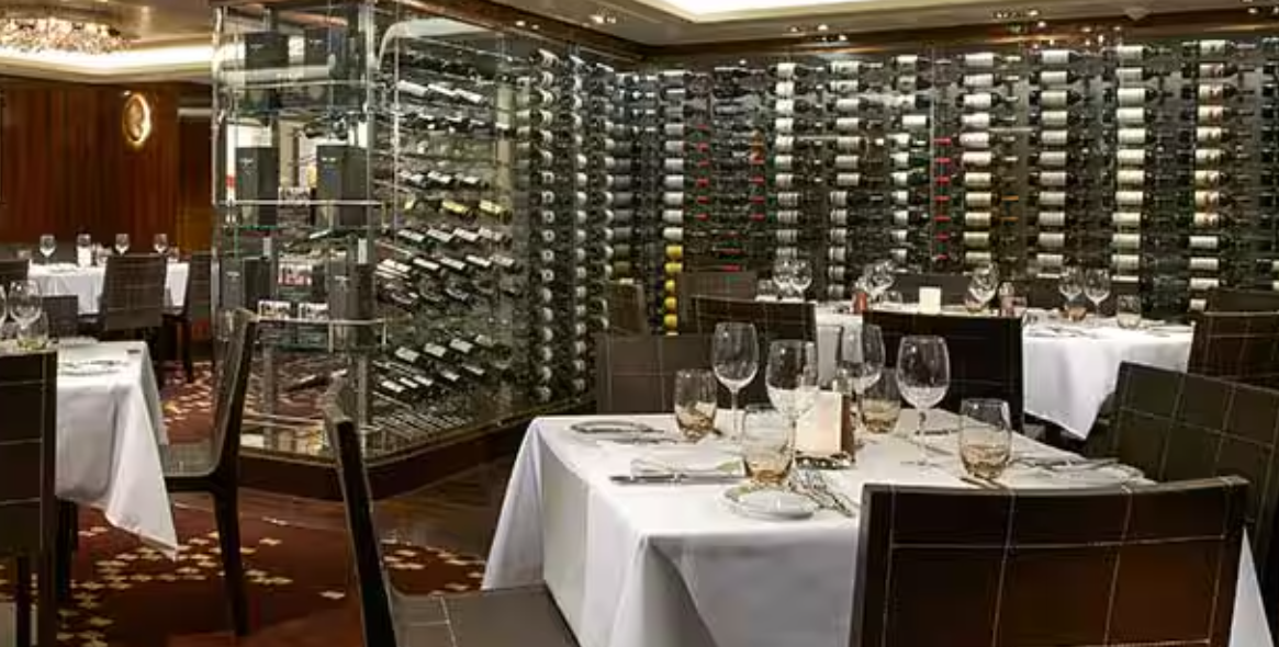 The private room at taste