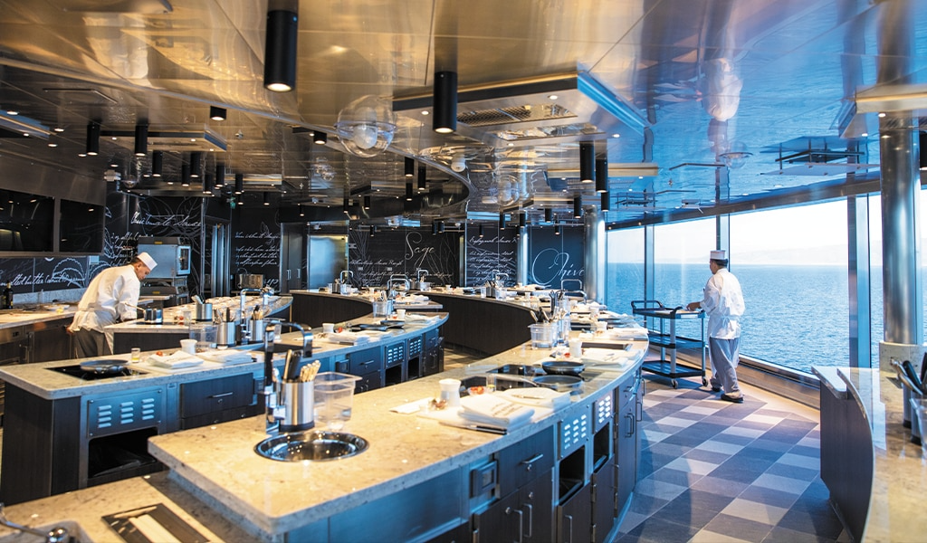 Culinary arts kitchen