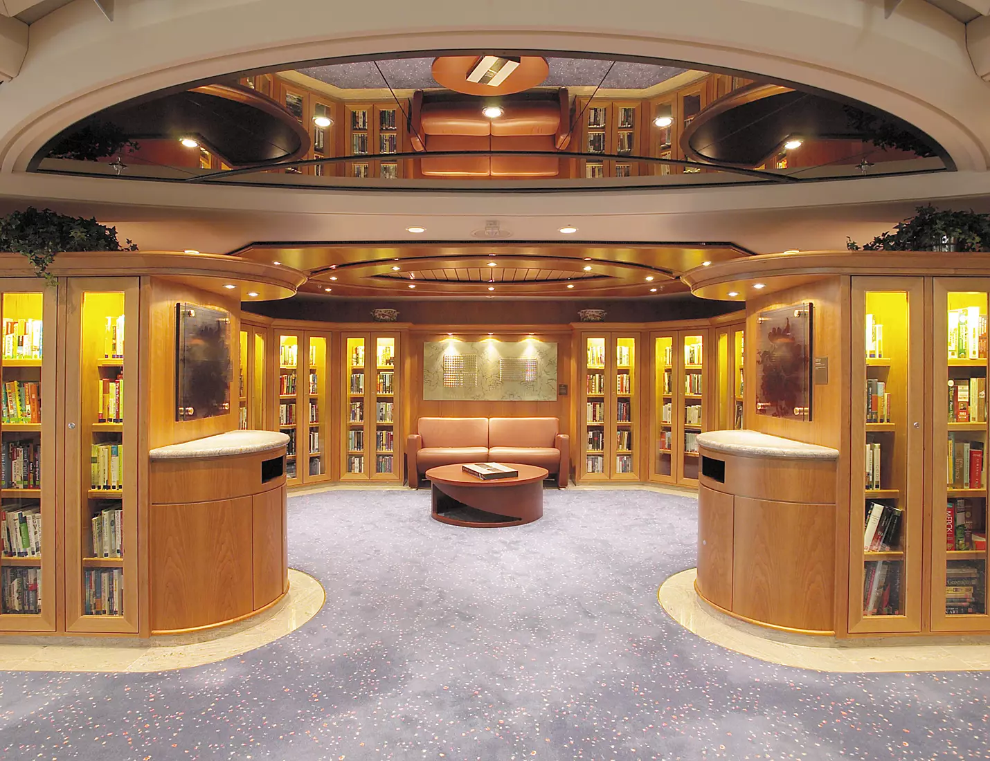 Library & card room