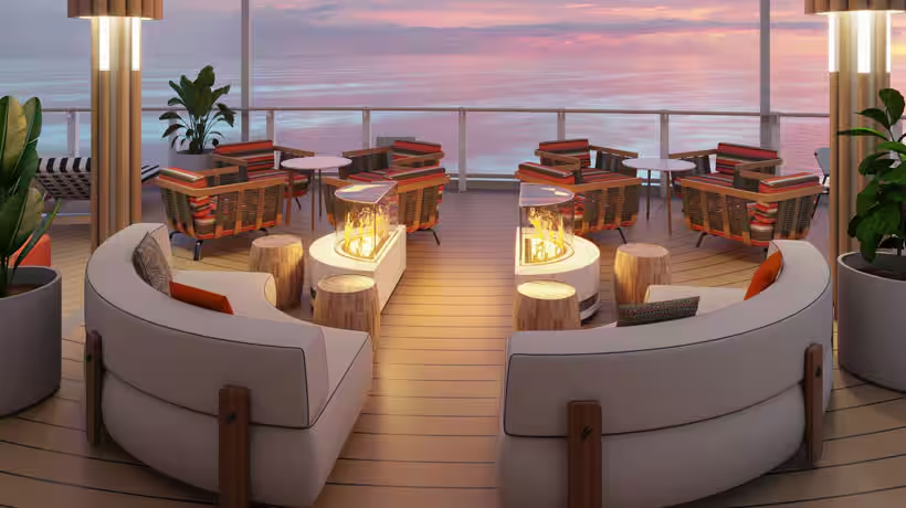 Indulge outdoor lounge