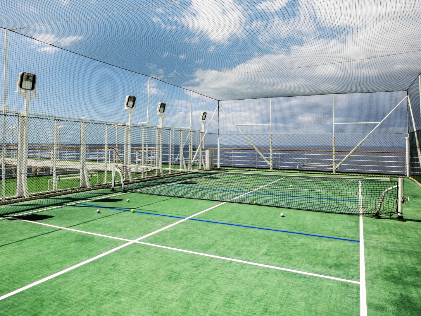 Wimbledon court (paddle tennis and pickle ball)