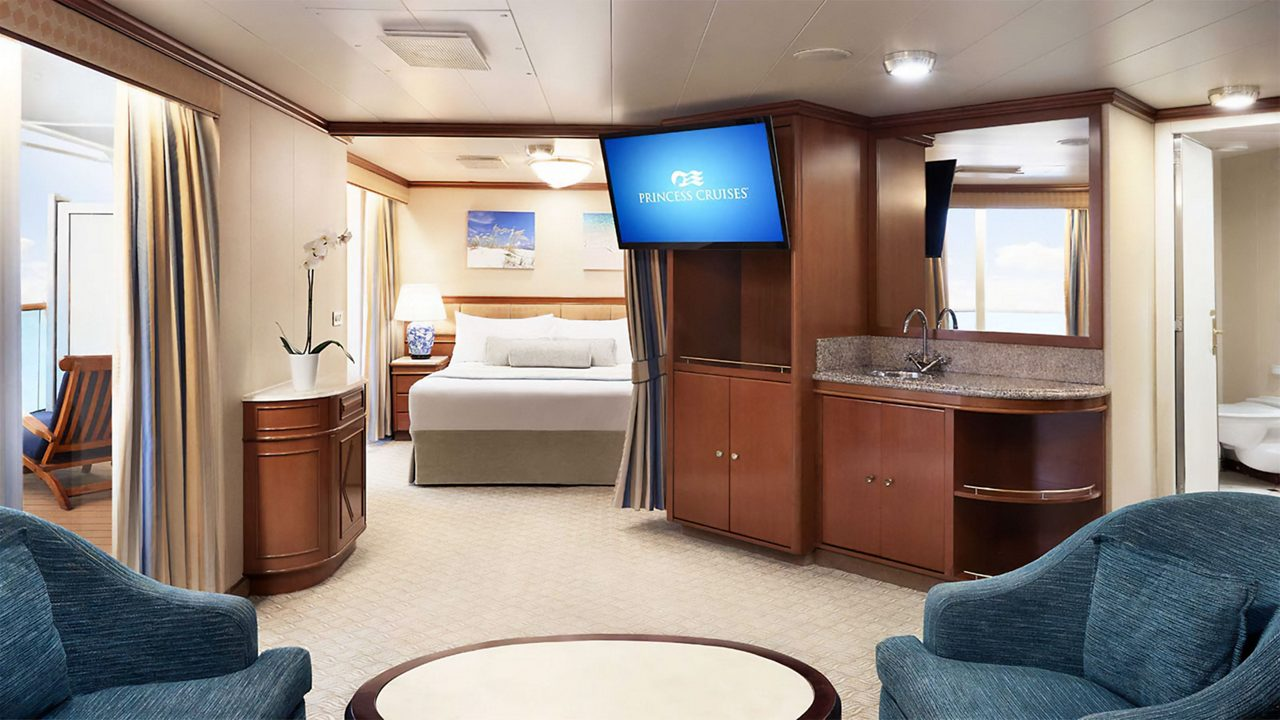 Truly luxurious accommodations at sea