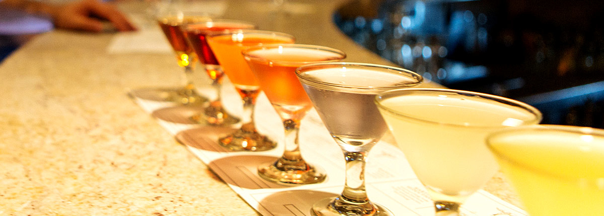 Alchemy martini tasting