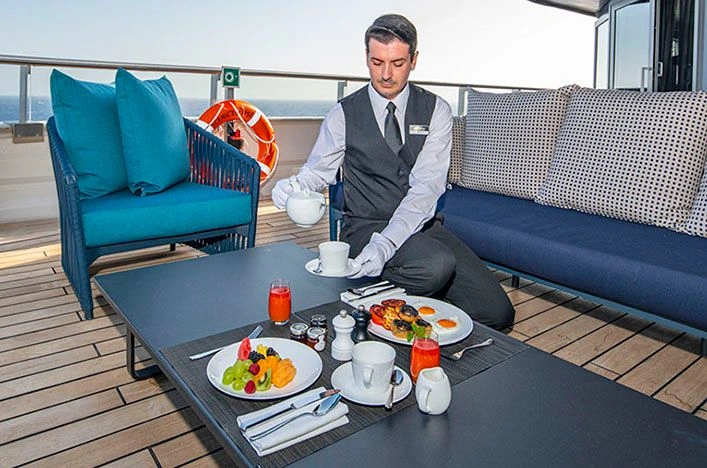 In-suite dining