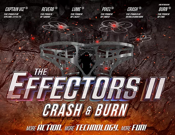 The effectors™ ii: crash ‘n’ burn