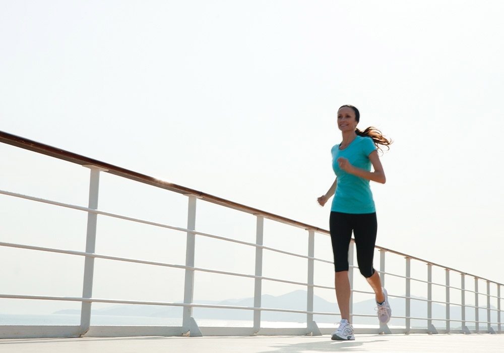 Jogging track & recreation